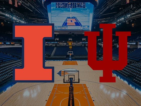 Illinois Fighting Illini at Indiana Hoosiers Basketball